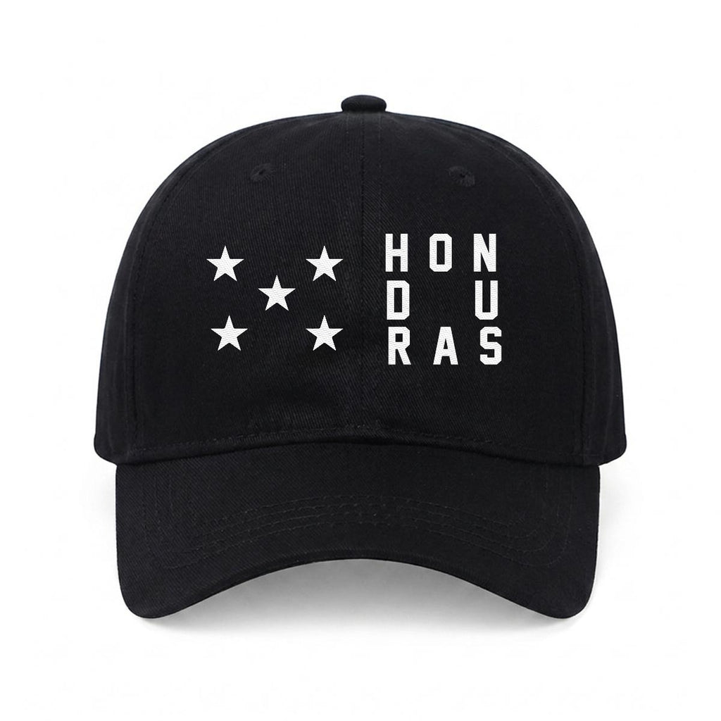 Gorra de Honduras Bordada Premium de Algodón Estilo Casual de Perfil Bajo
