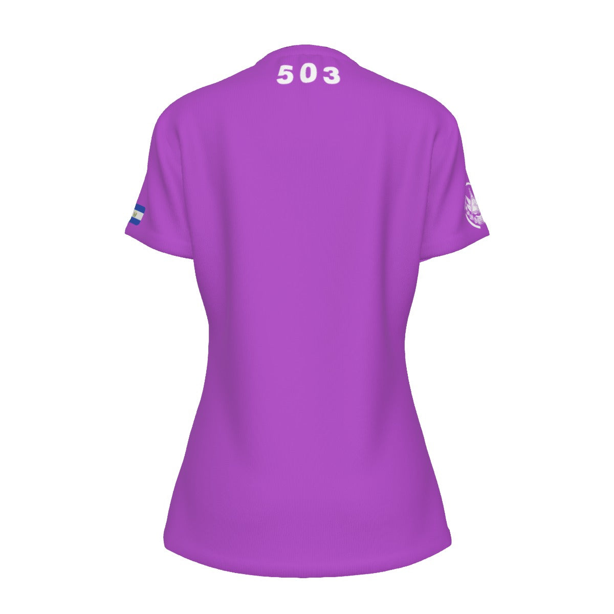 Camiseta Mujer El Salvador – T-Shirt Deportiva Casual Manga Corta