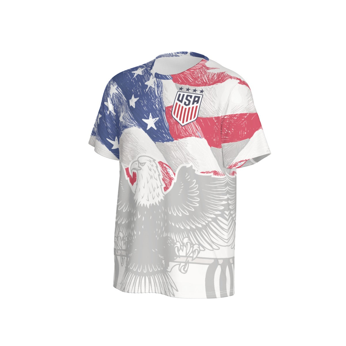 Camisa USA Eagle Patriótica Streetwear – American Freedom Hombre