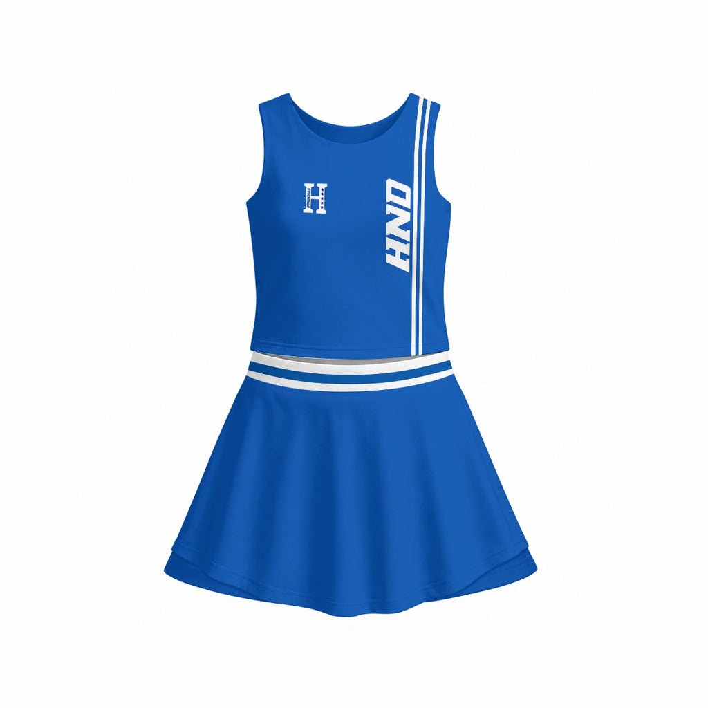 Set Deportivo de Honduras de Falda con Short Integrado y Top Premium para Mujer