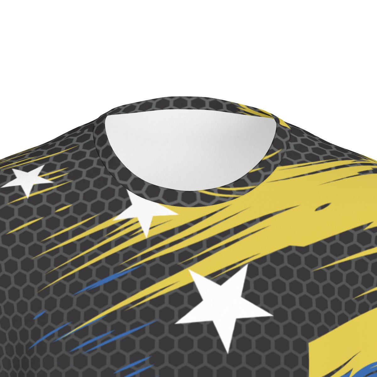 Camiseta Venezuela Mapa Tricolor Estrellas Urbana Unisex
