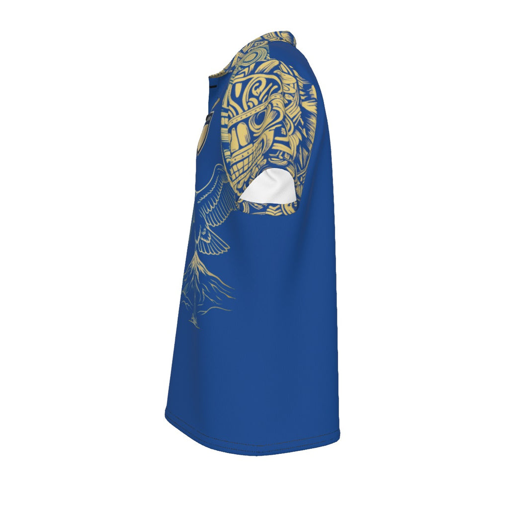 Polo de Ecuador Cóndor e Iconografía Ancestral Oro