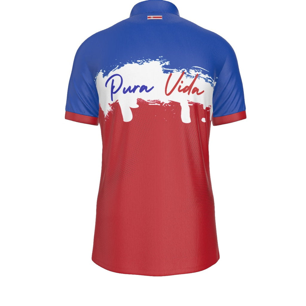 Polo Costa Rica Tricolor Pincelado