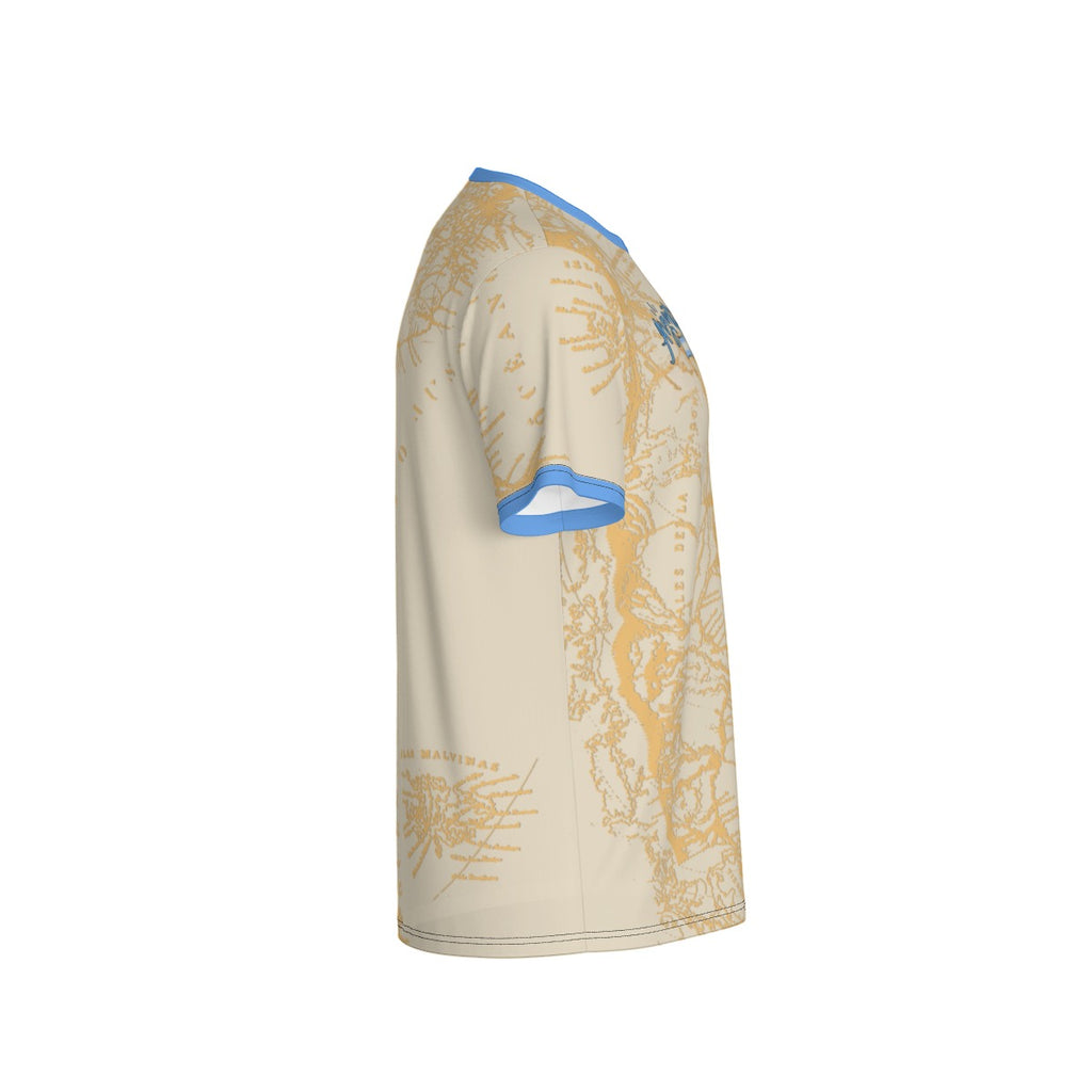 Camiseta Argentina Streetwear Mapa Nacional – Hombre