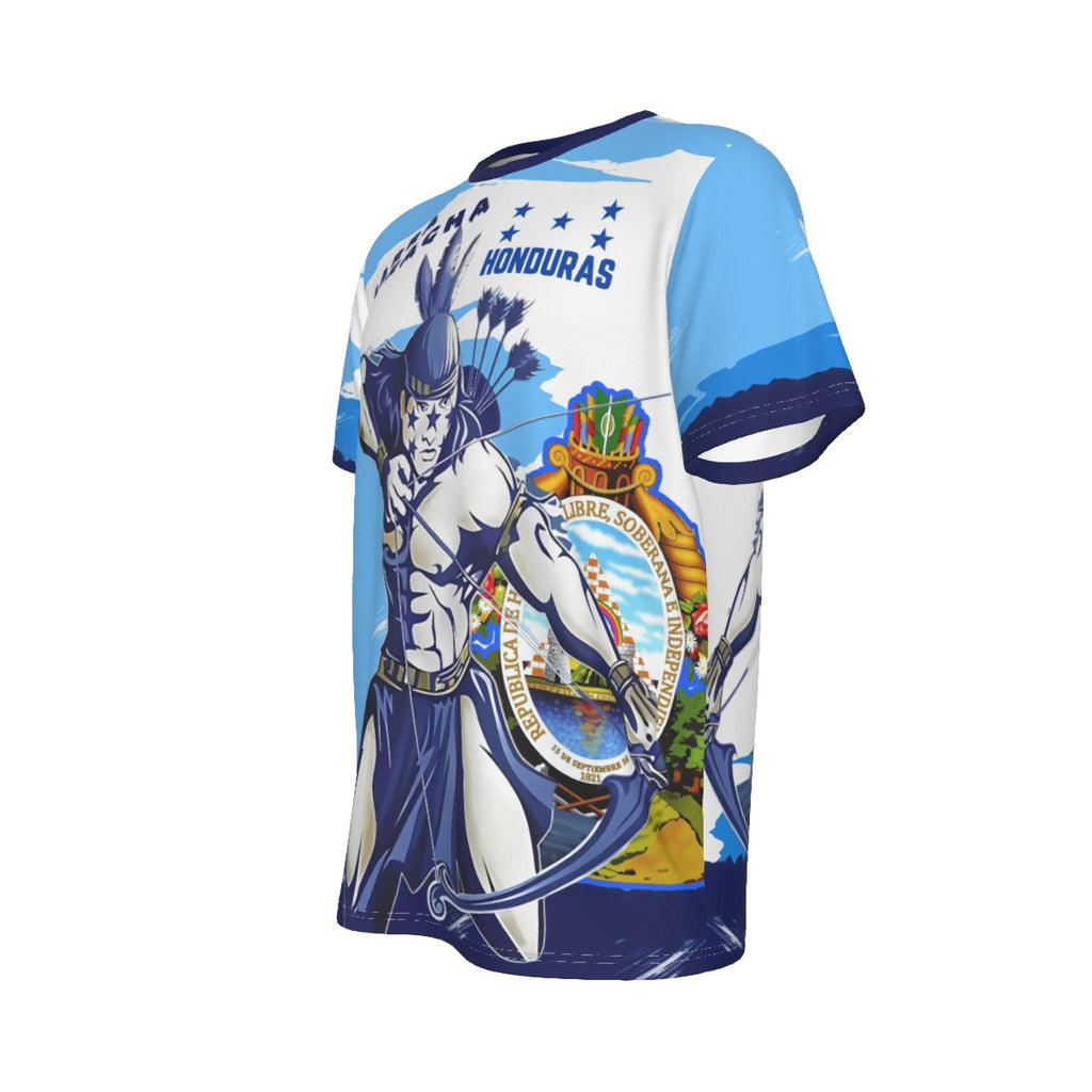 Camiseta Honduras Guerrero Lempira Garra Katracha Unisex