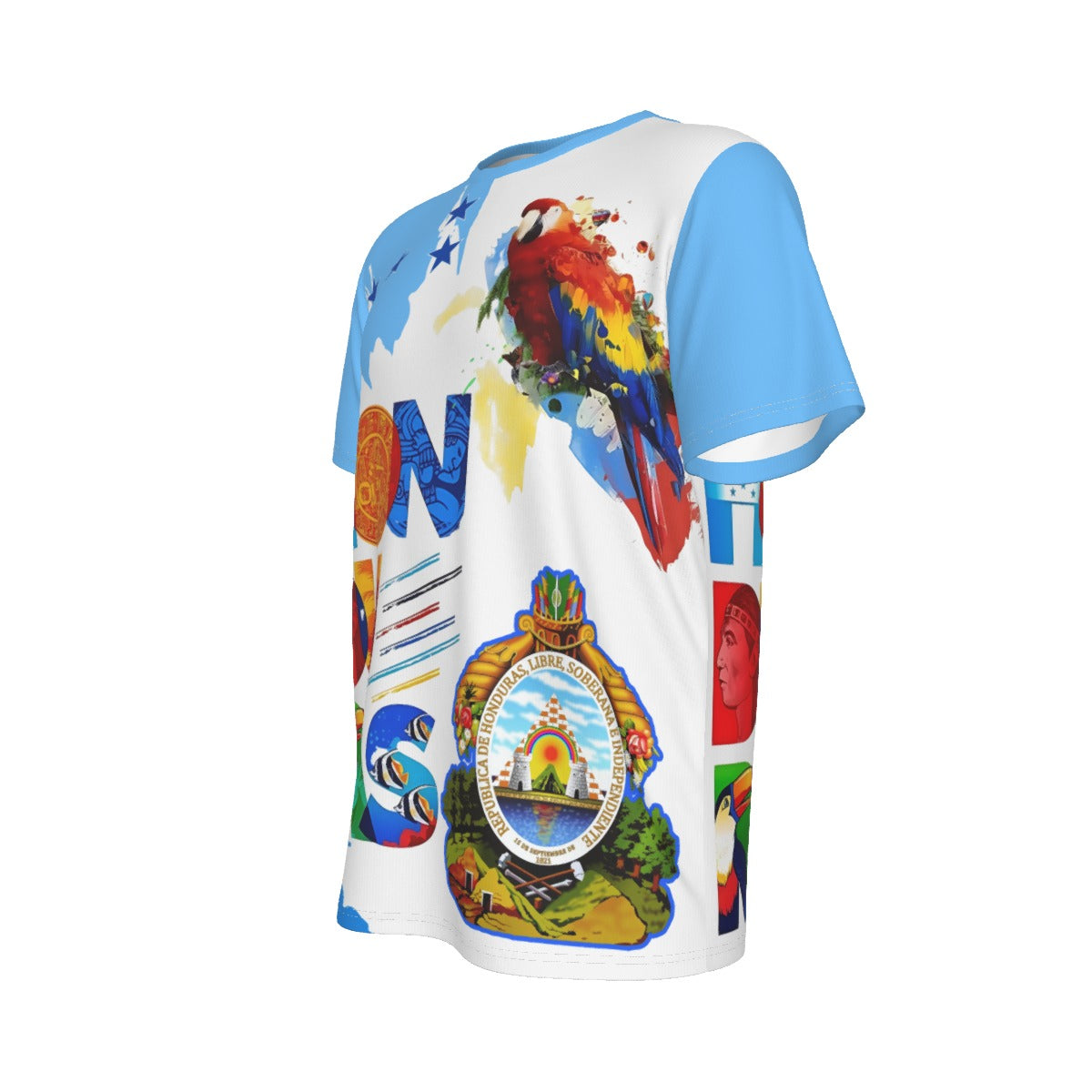 Camiseta Honduras Moneda Identidad Nacional – Símbolos y Orgullo Catracho Unisex