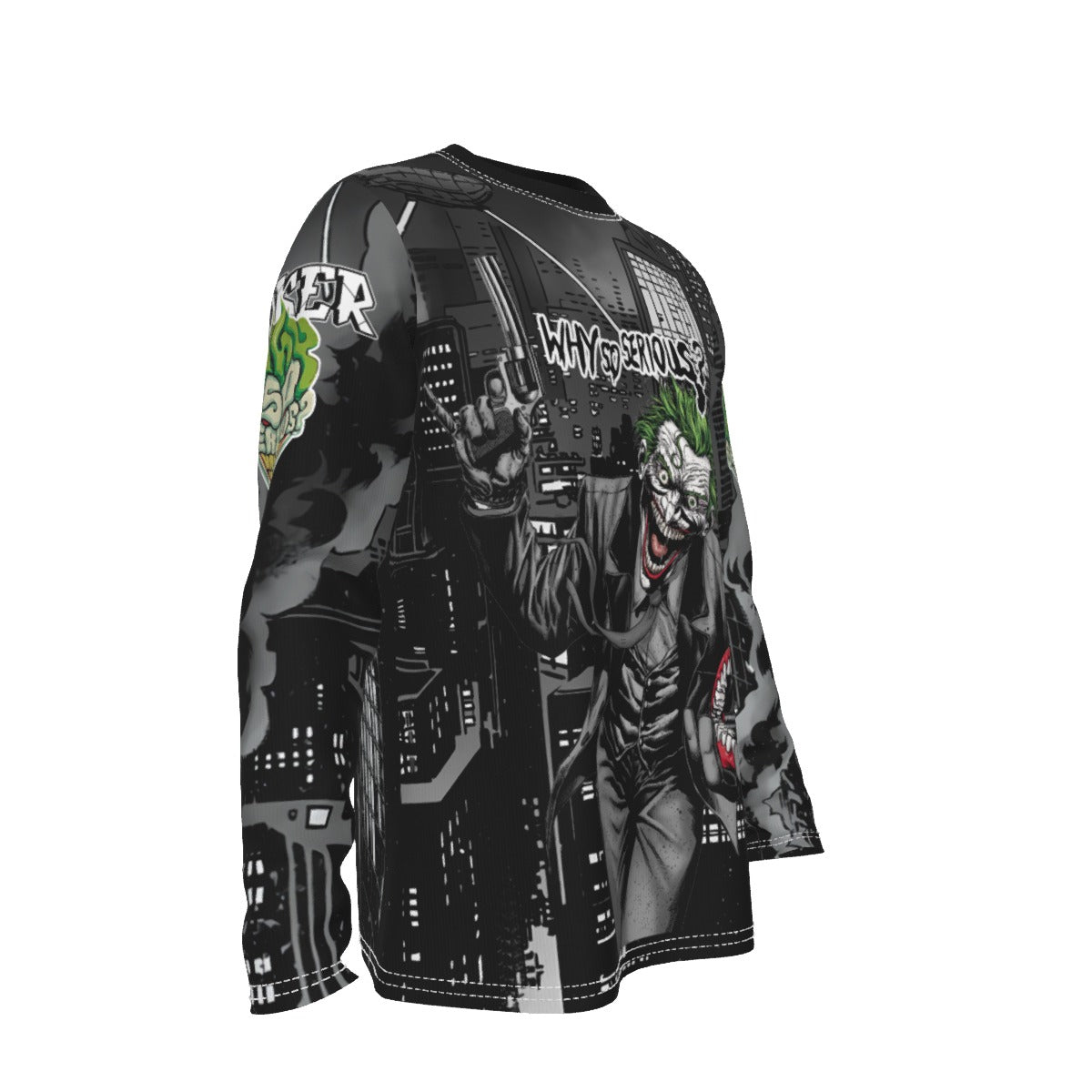 Camiseta Urbana Manga Larga Villano Oscuro – Chaos City