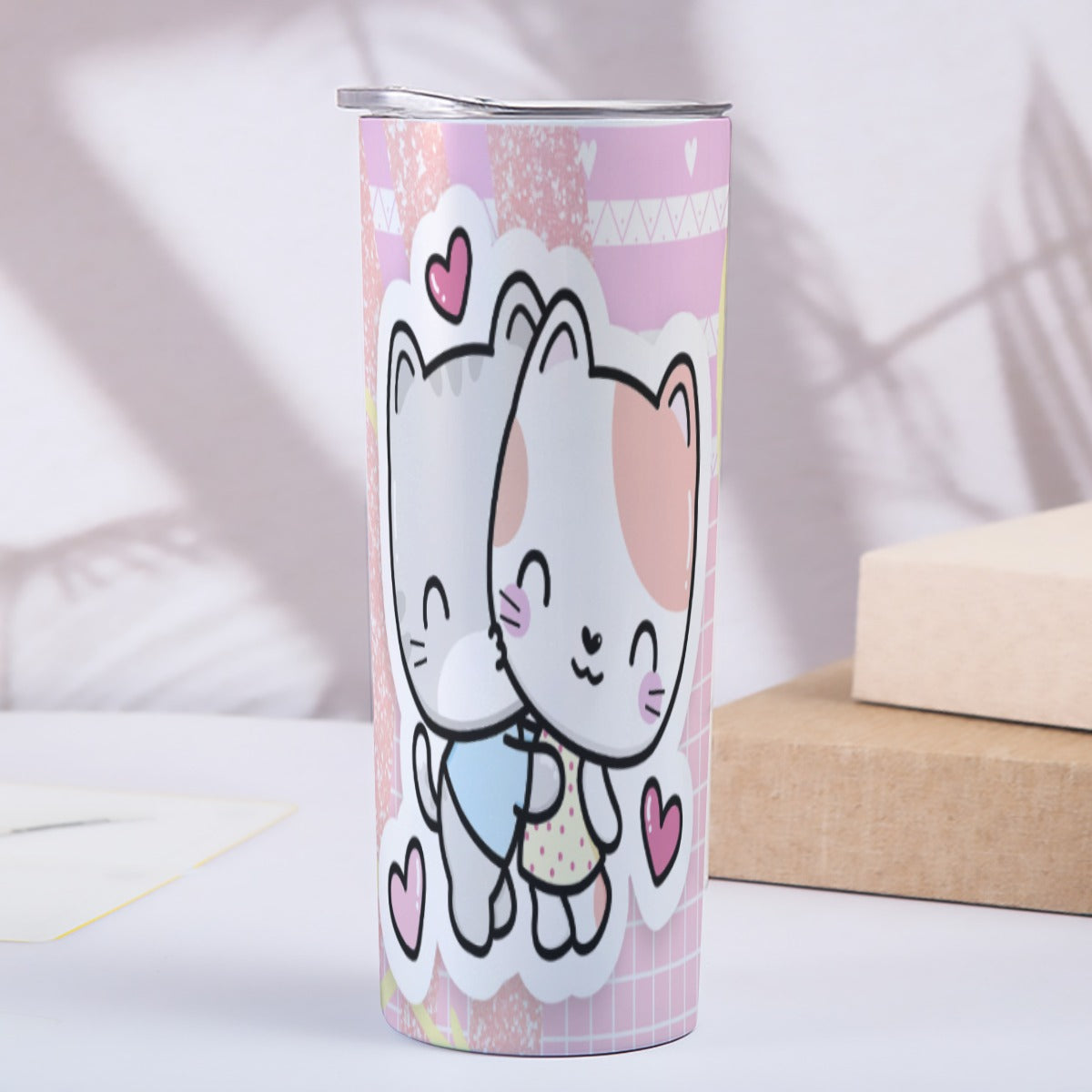 Tumbler - Taza Tengo Hambre de Tus Besos – Colección San Valentín