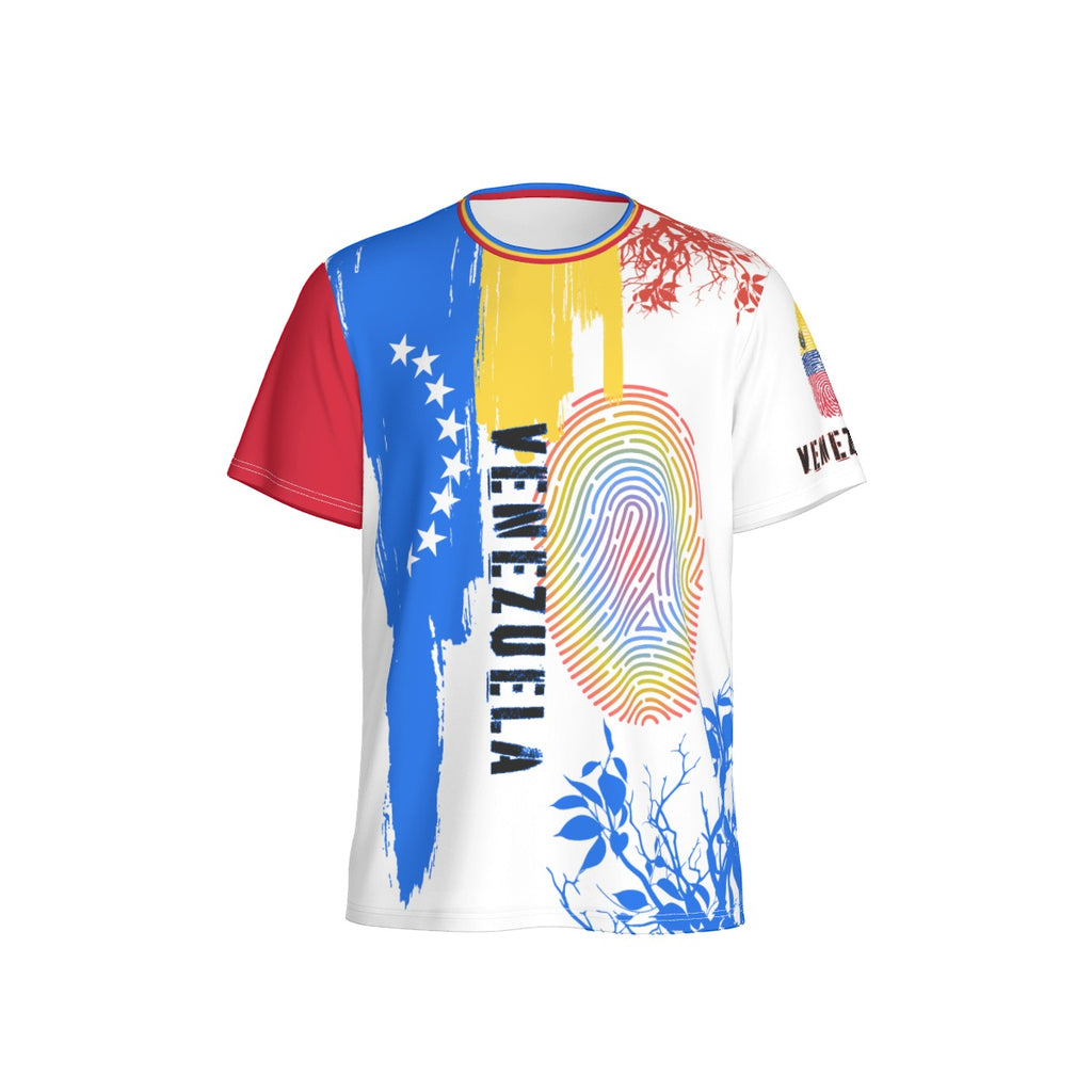 Camiseta Venezuela Huella Cultural Tricolor Unisex