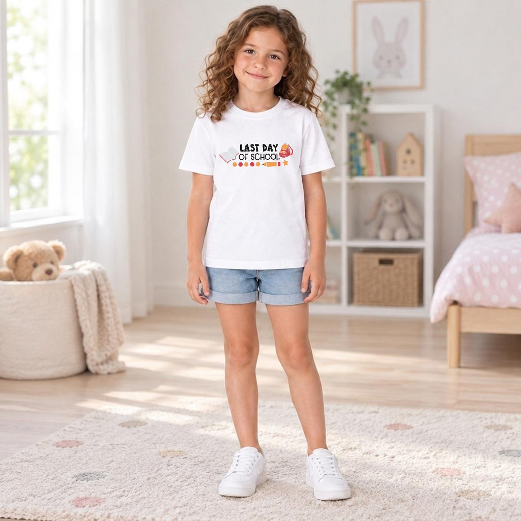 T-shirt enfant « Dernier jour d’école »