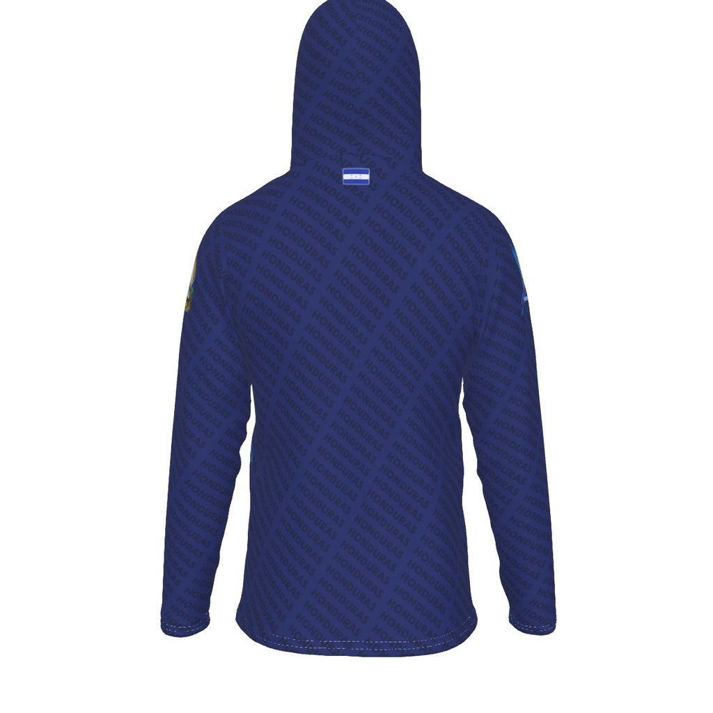 Sudadera con Capucha y Mascara Fleece Hoodie Honduras Ave Nacional Hombre
