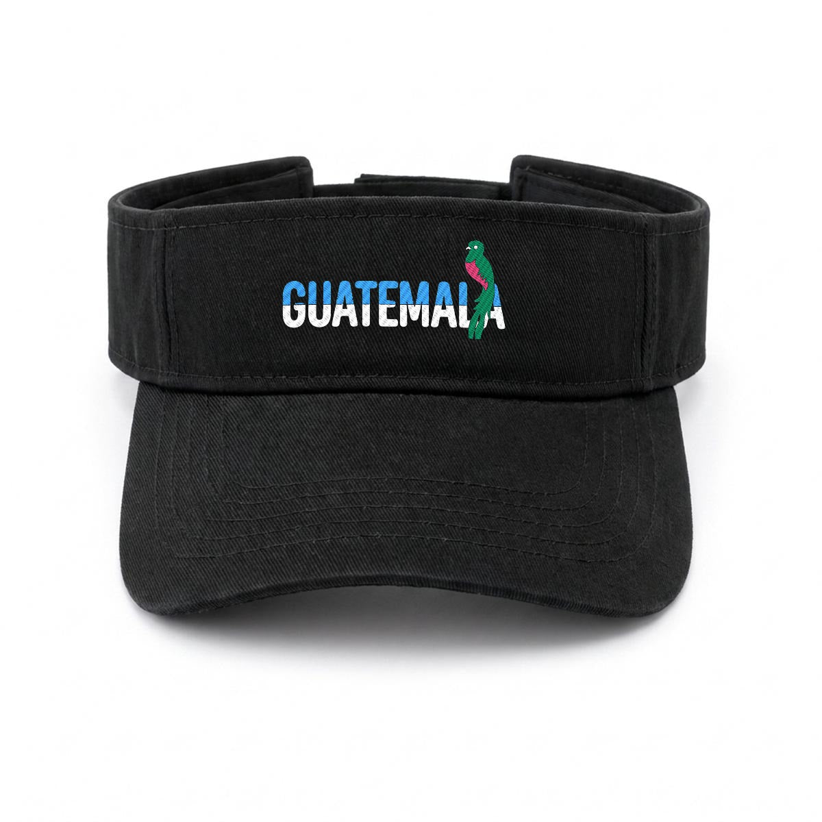 Visera Deportiva de Guatemala Bordada Premium Estilo Ajustable para Sol