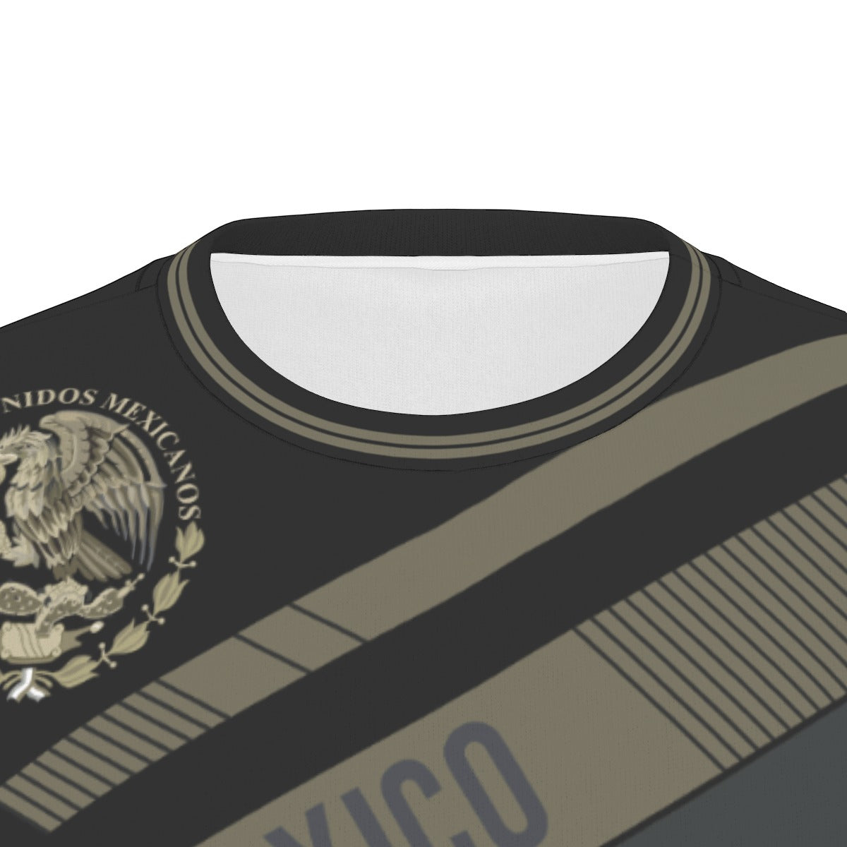 Camiseta Manga Larga Mexico Aguila Imperial Oversize Dropped Shoulders Hombre