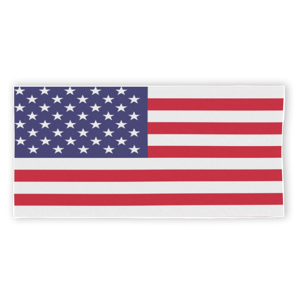Toalla de Playa USA Poliéster Diseño Bandera Americana