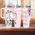 Tumbler - Taza Tengo Hambre de Tus Besos – Colección San Valentín
