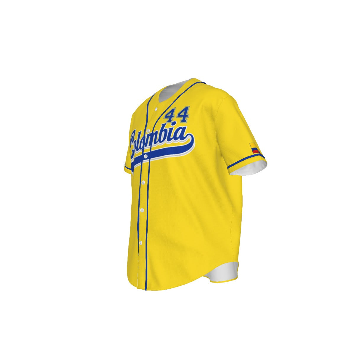 Jersey Béisbol Colombia Personalizable Estilo Deportivo Nombre y Números