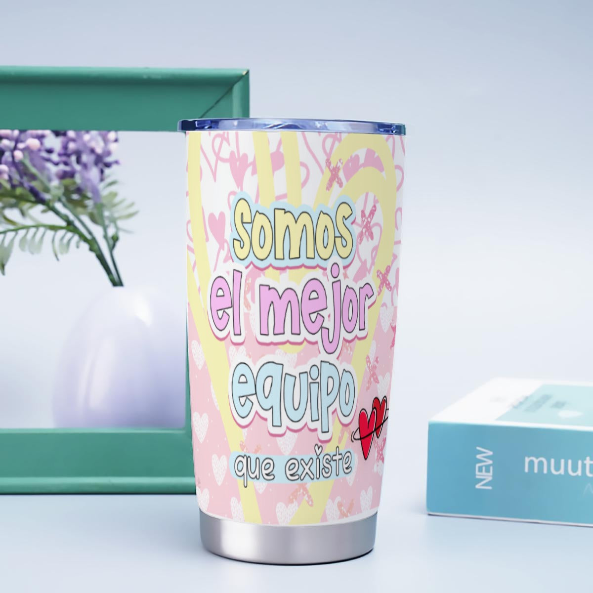 Tumbler-Taza Somos el Mejor Equipo – Colección San Valentin