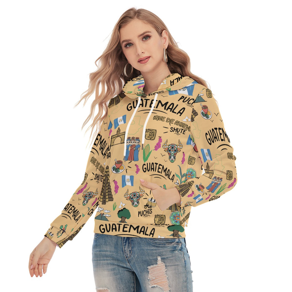 Sudadera con Capucha Guatemala dichos y expresiones Streetwear Mujer – Cultura Viva