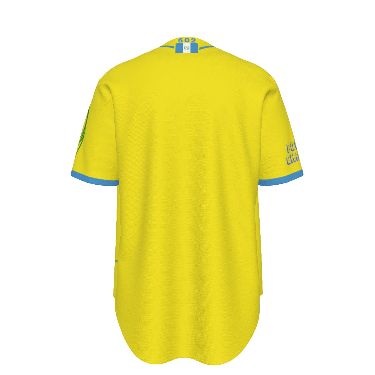 Jersey de Béisbol Guatemala Amarillo  Edición Quetzal