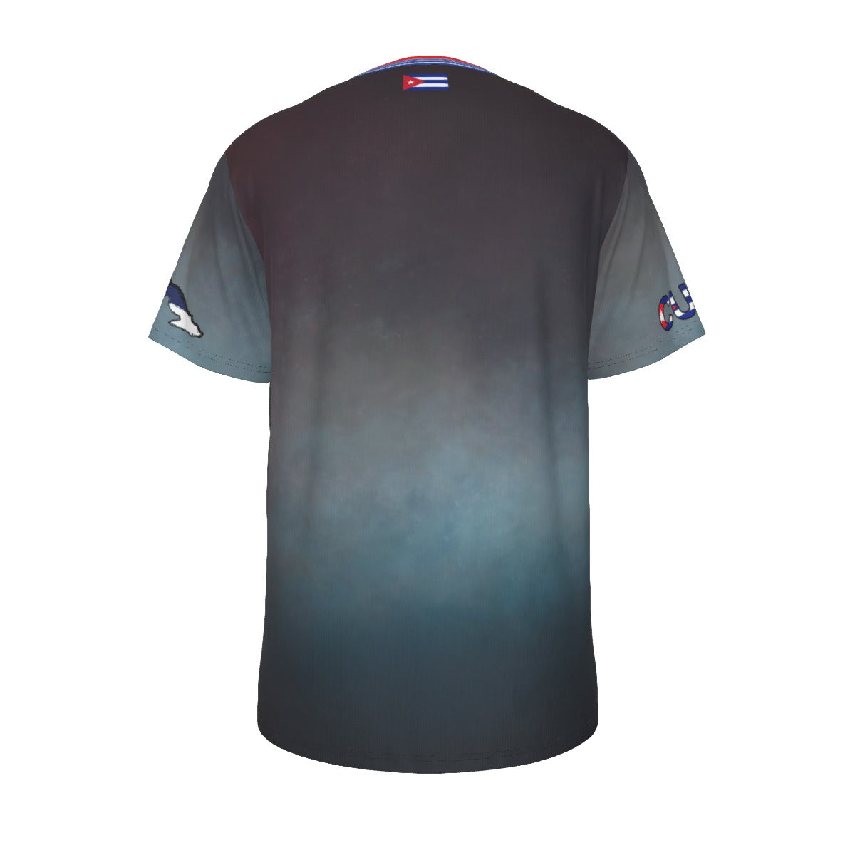 Camiseta Cuba  Patriótica – Bandera Cubana en Humo Unisex