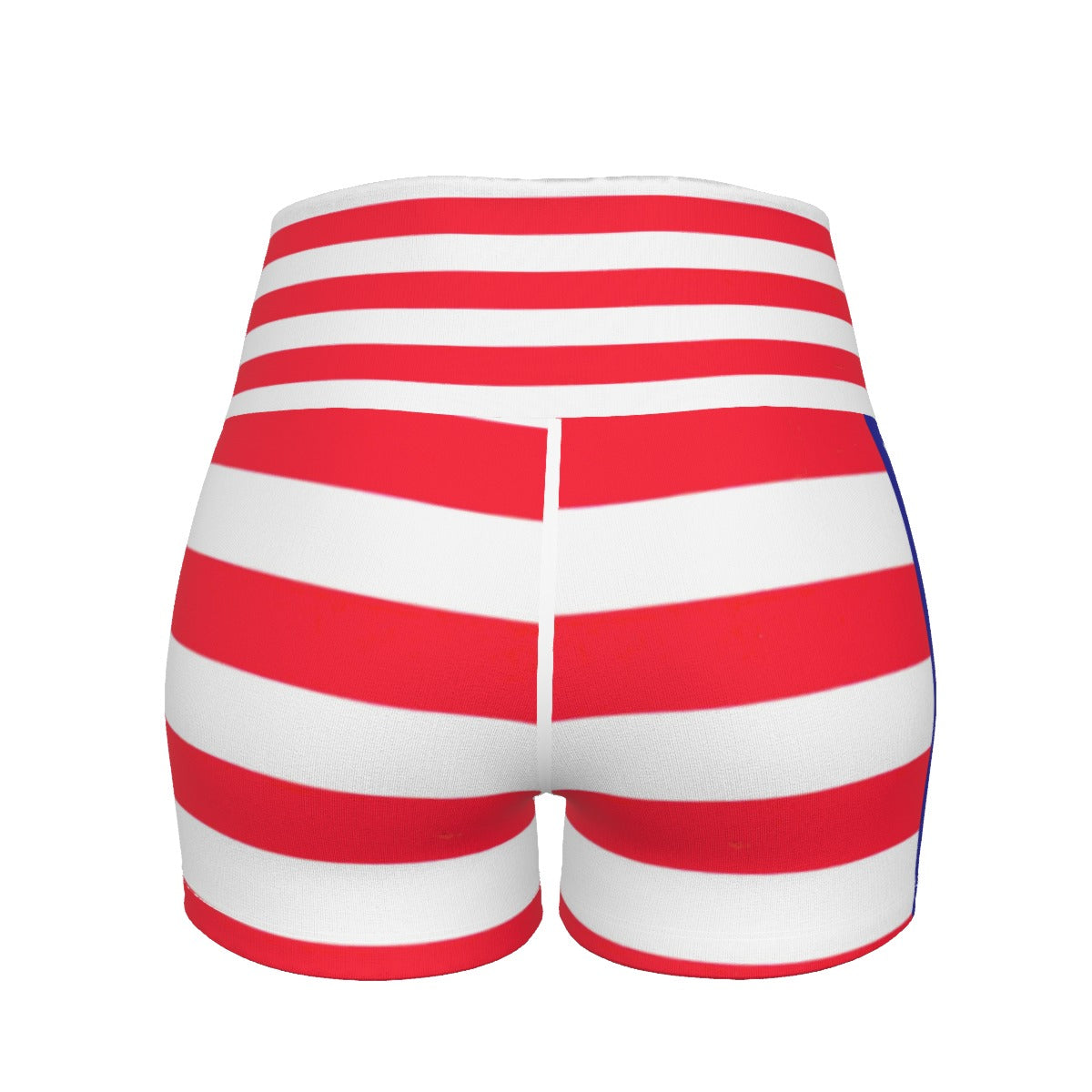 Short Deportivo USA Bandera Slim Fit Mujer