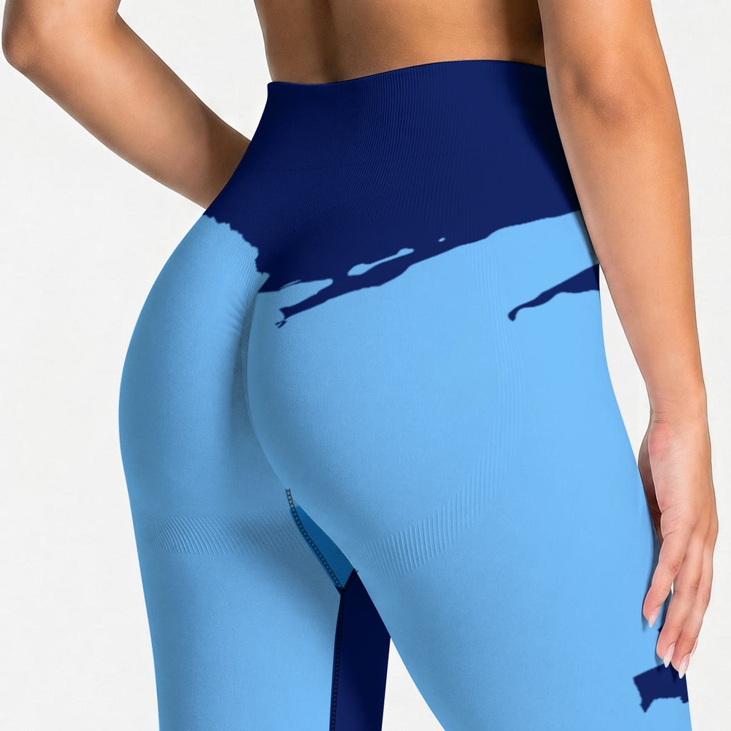 Leggings Deportivos de Honduras Seamless de Alta Compresión para Mujer