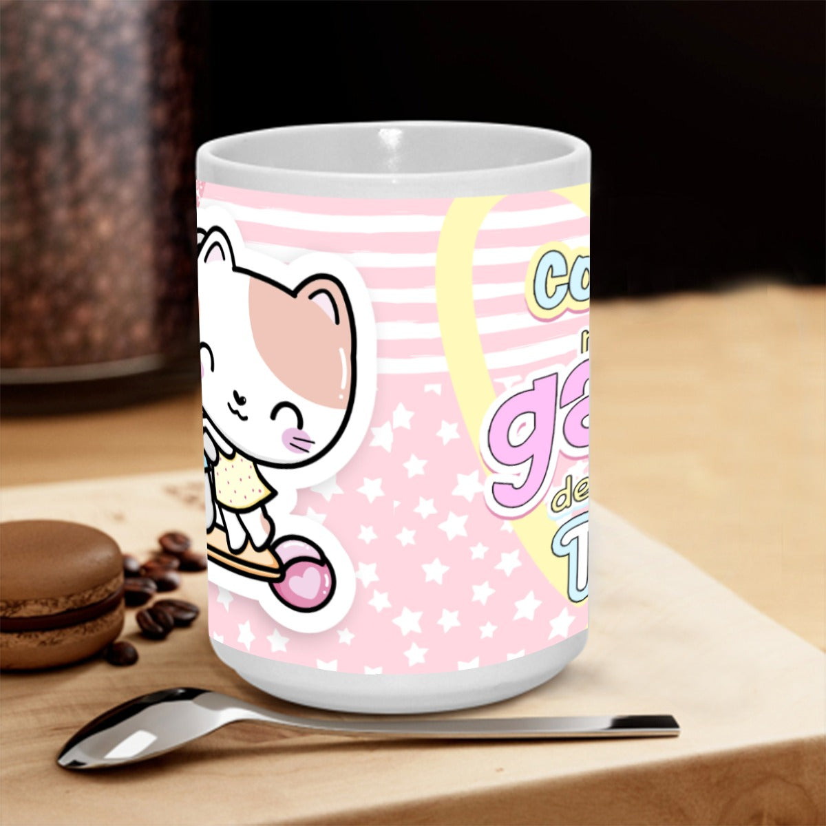 Tumbler -TazaContigo Me Dan Ganas de Vivirlo Todo – Colección San Valentin