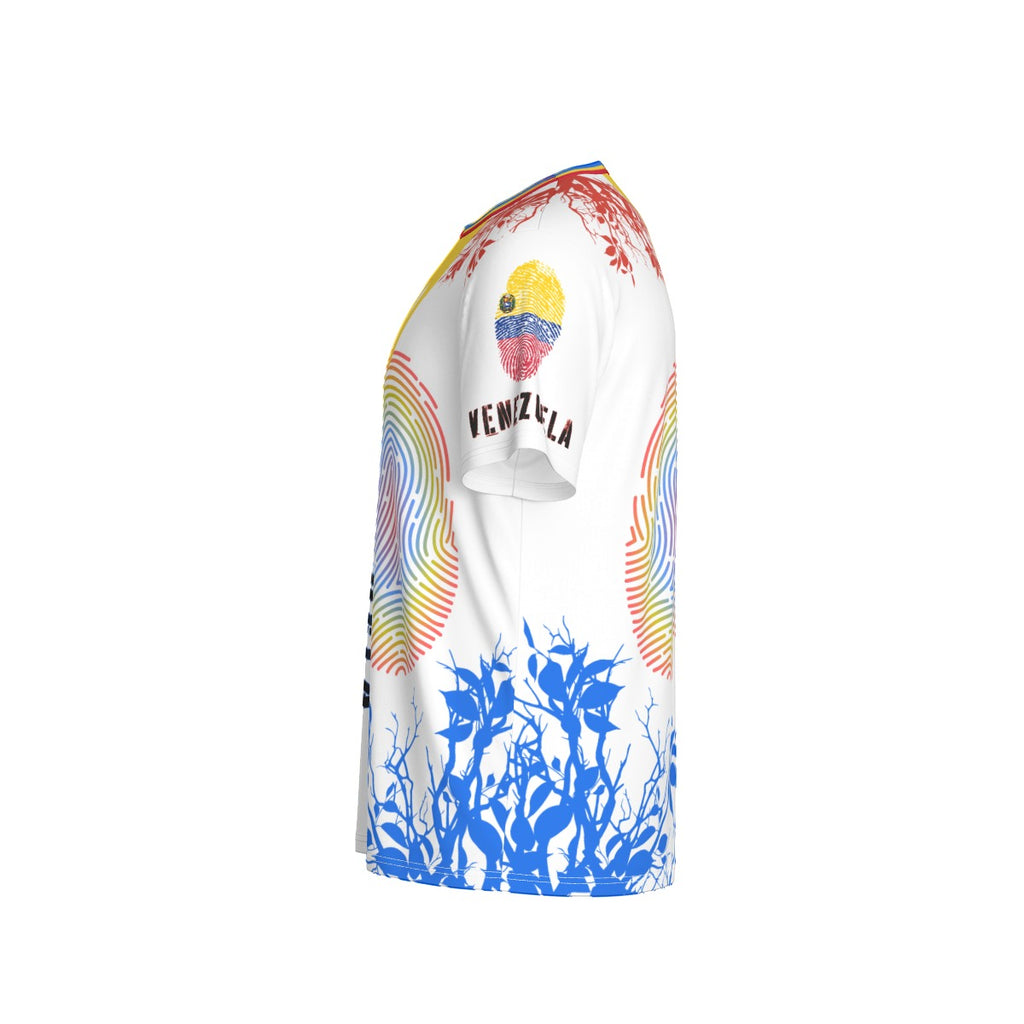 Camiseta Venezuela Huella Cultural Tricolor Unisex