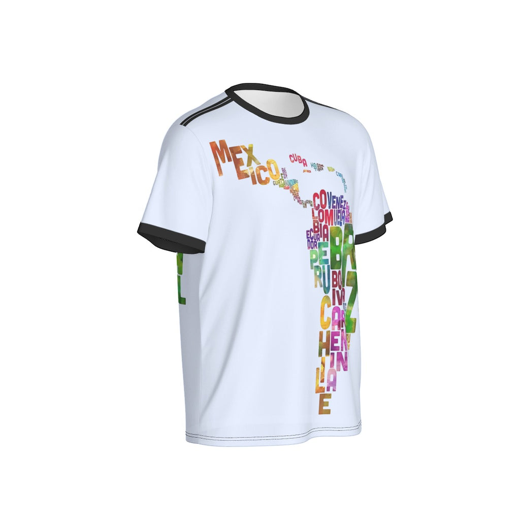 Camiseta Mapa Latinoamérica – Identidad Cultural Unisex