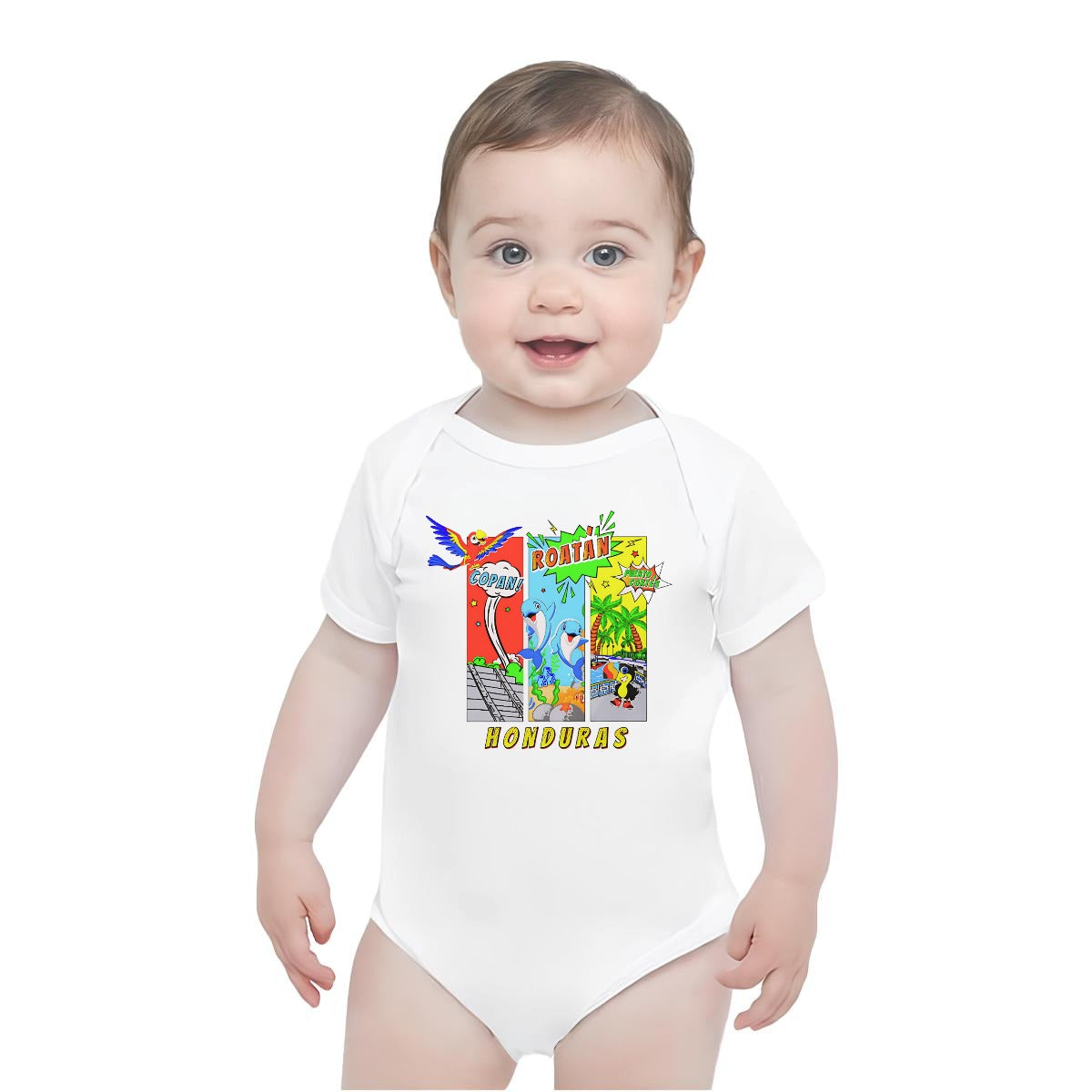 Camiseta Infantil Honduras Roatán – Playera Patriótica para Niños | Gildan 5000B