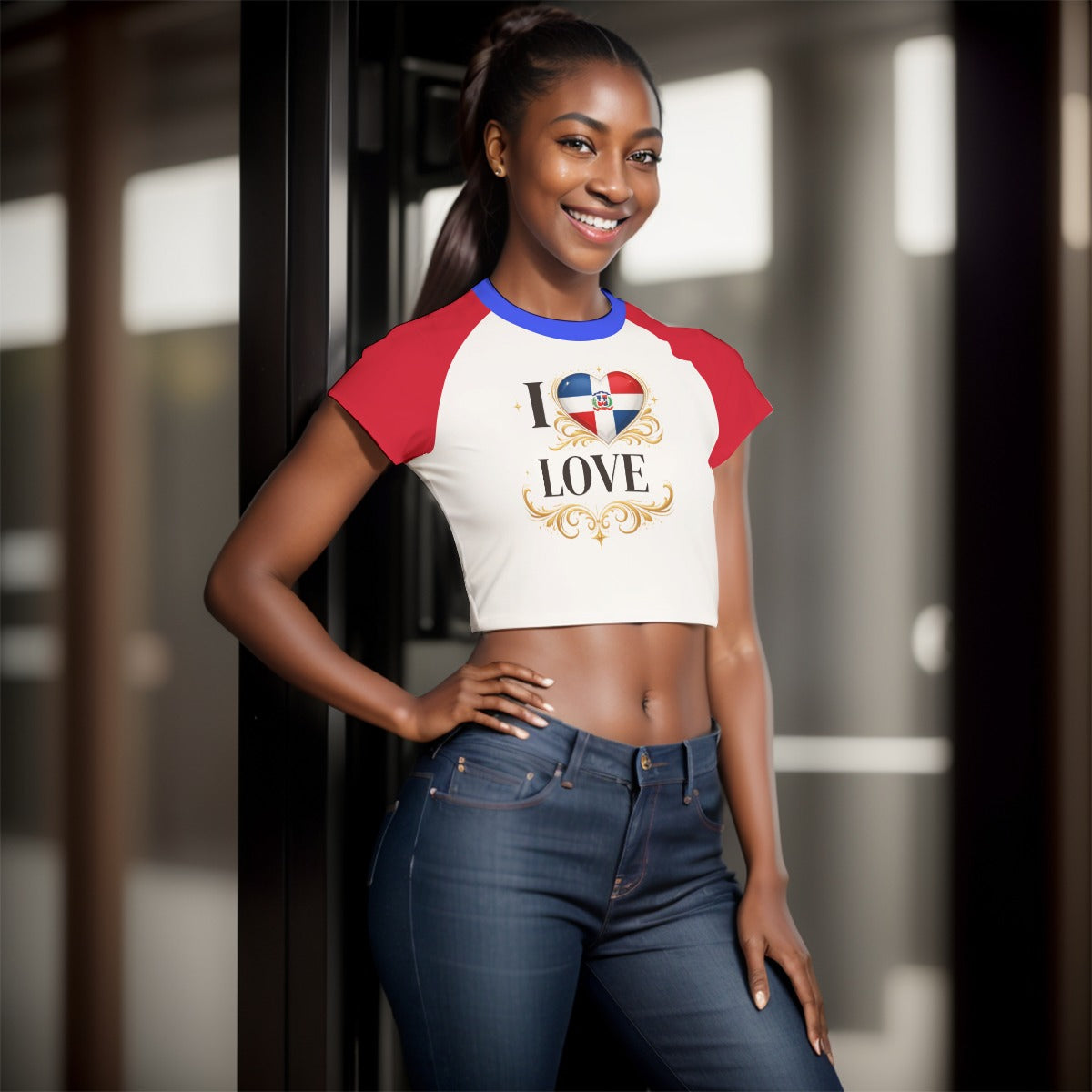Crop Top República Dominicana I Love RD