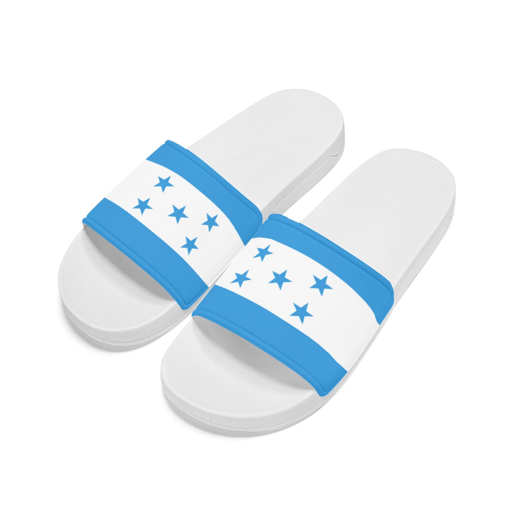 Sandalias Hombre Honduras Antideslizantes Diseño Bandera Hondureña
