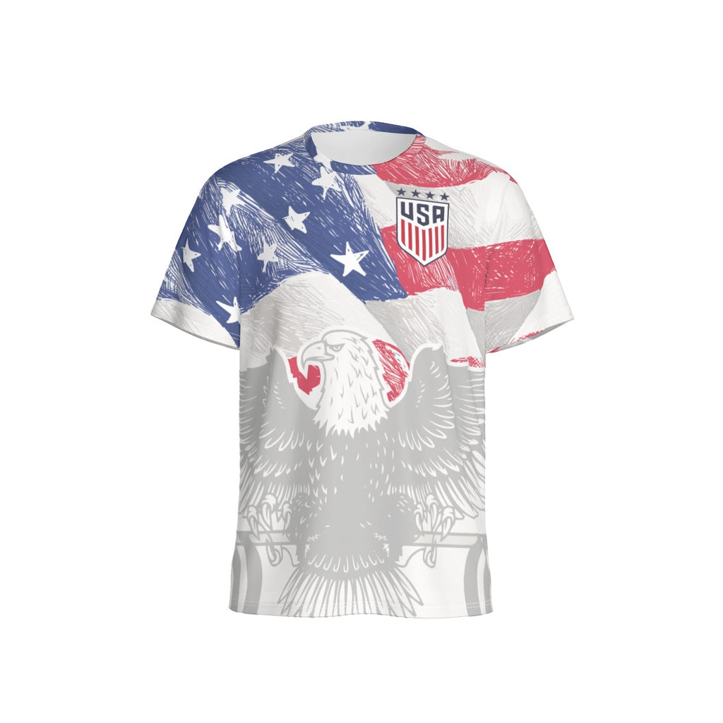 Camisa USA Eagle Patriótica Streetwear – American Freedom Hombre