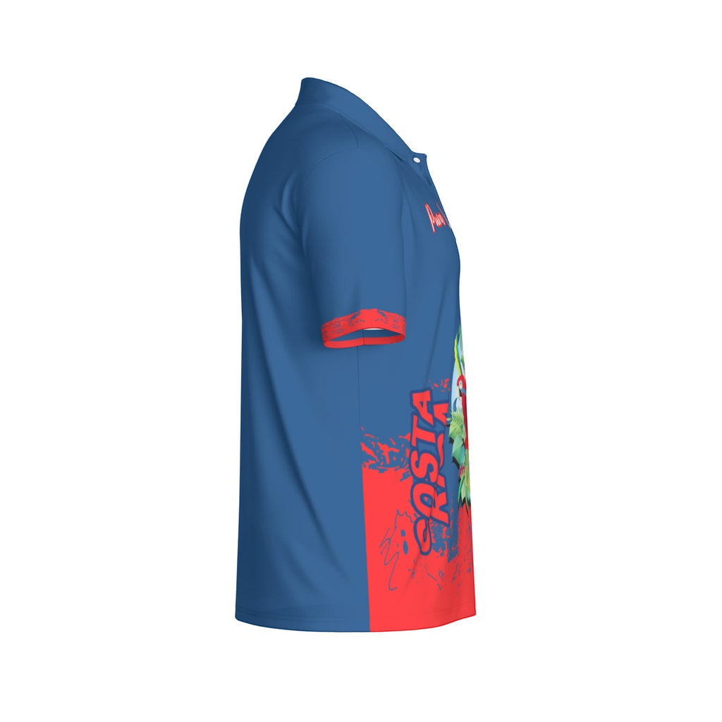 Camiseta Tipo Polo Costa Rica Streetwear – Pura Vida Urbana (Hombre)