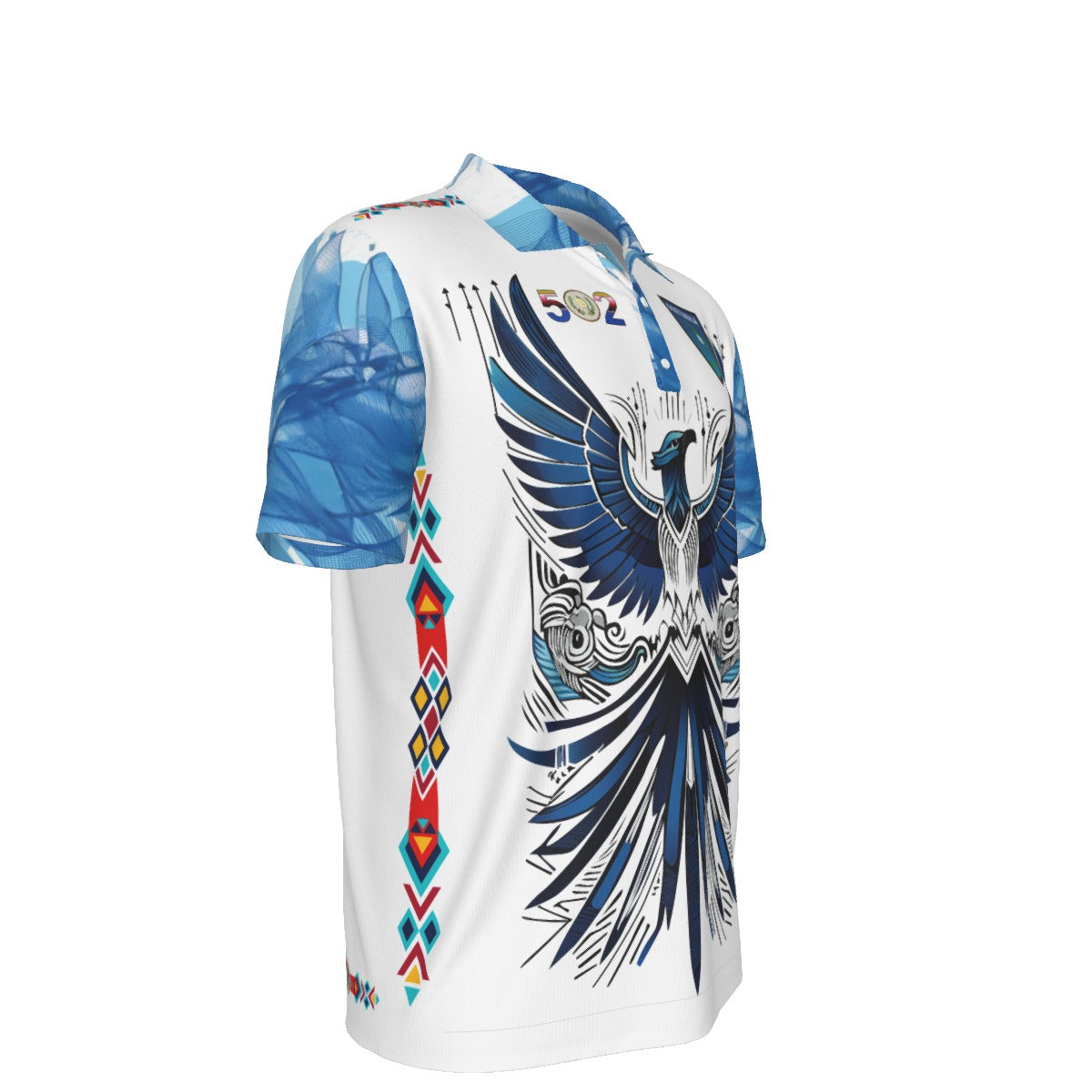 Camisa Polo Guatemala Quetzal Mágico y Patrón Cultural Unisex