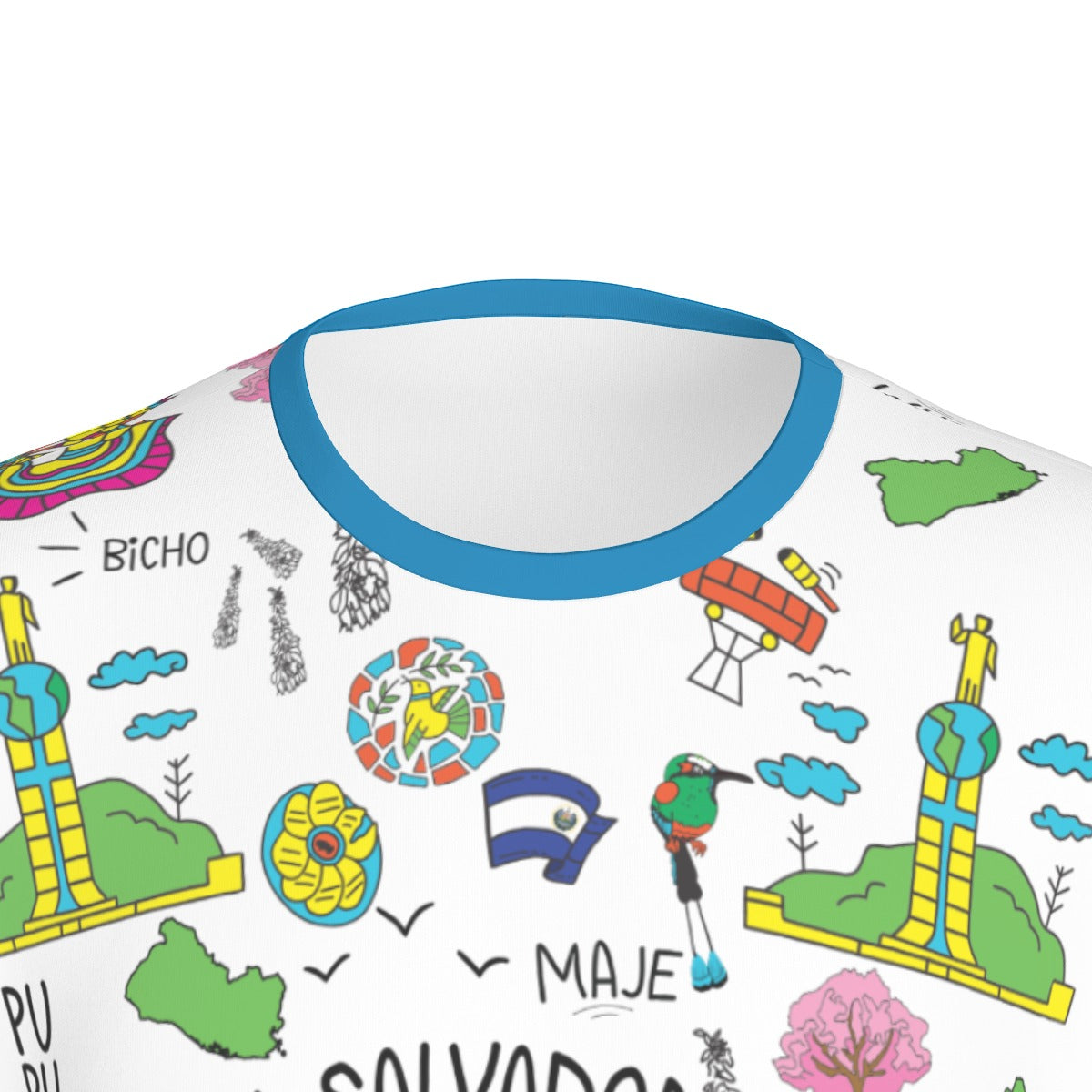 Camiseta El Salvador dichos y exresiones Streetwear Cultural – Identidad Ilustrada Hombre