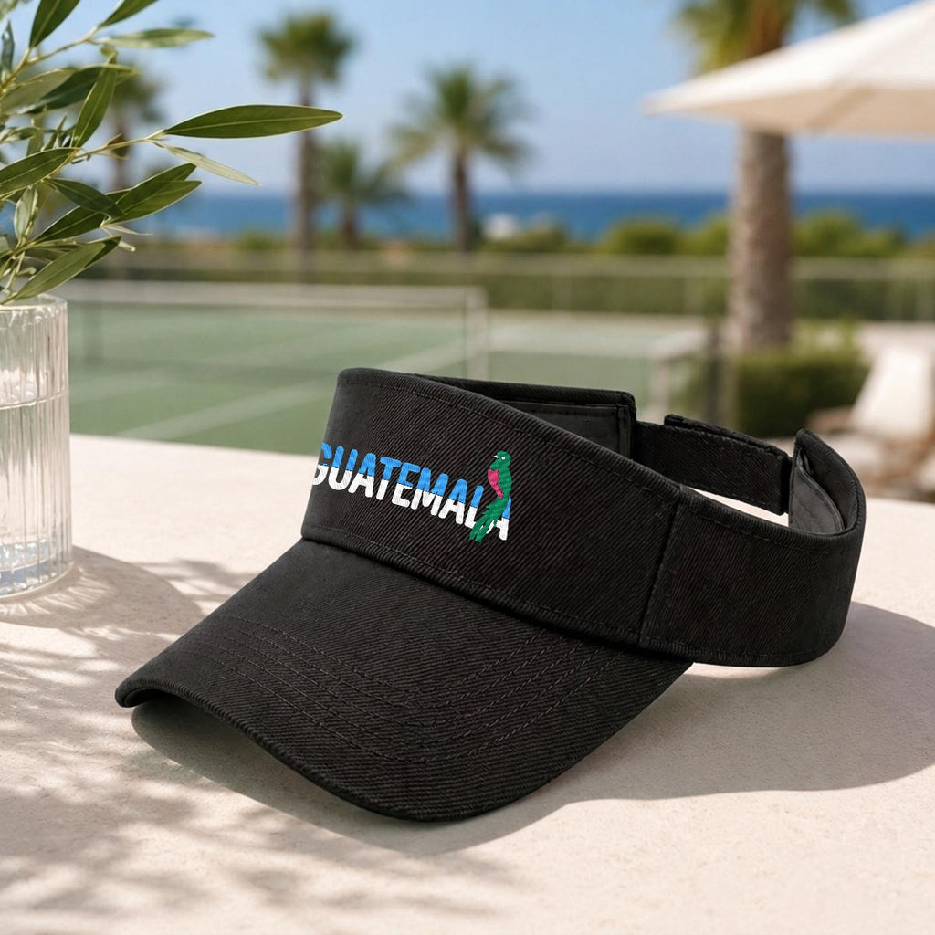Visera Deportiva de Guatemala Bordada Premium Estilo Ajustable para Sol