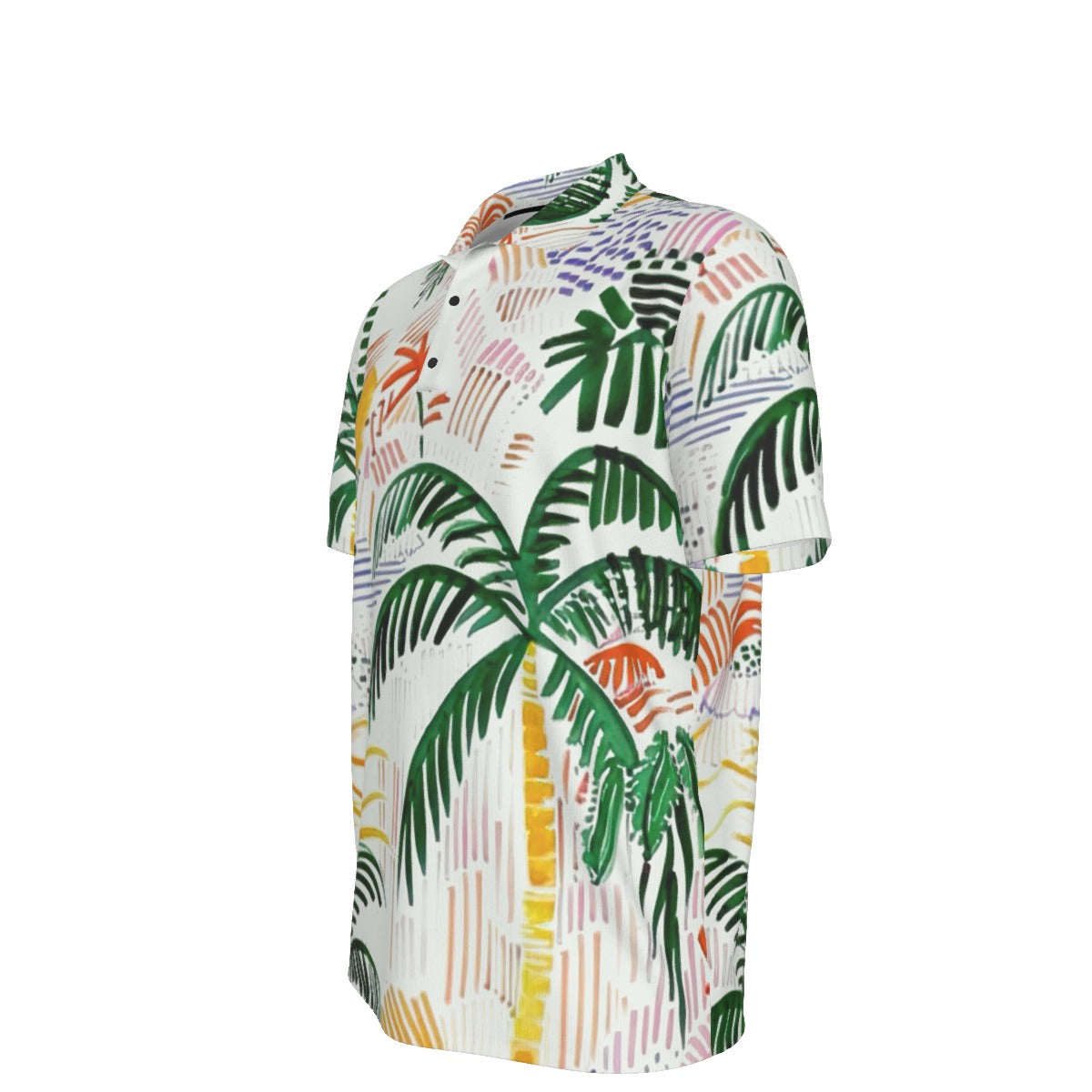Camisa Polo Tropical para Hombre – Diseño Verano / Playa | Polo Casual