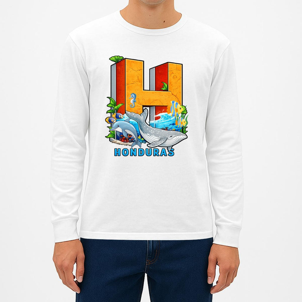 Camiseta / Hoodie / Suéter / Tank Top Honduras Edición Marino Tropical Unisex