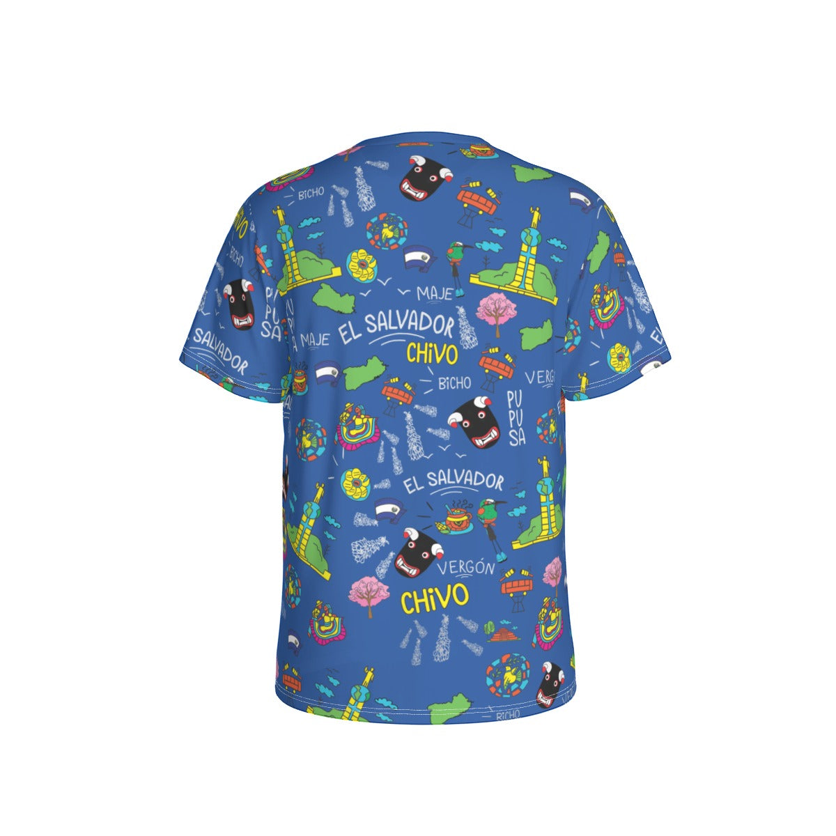 Camiseta El Salvador Cultura Popular Ilustrada
