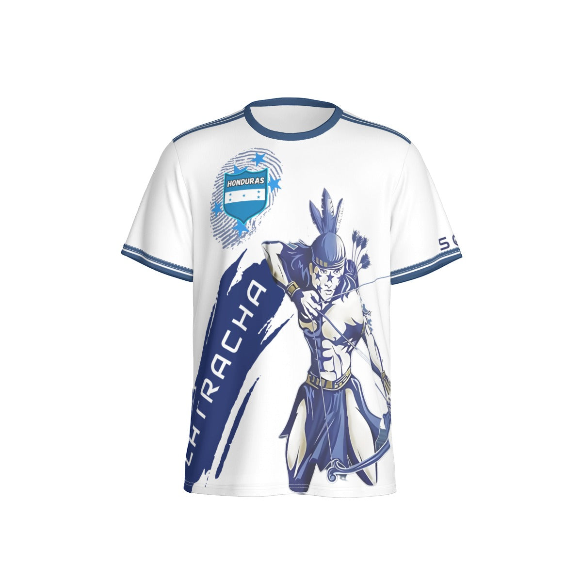 Camiseta Honduras Guerrero Casique Ancestral Garra Blanca Unisex