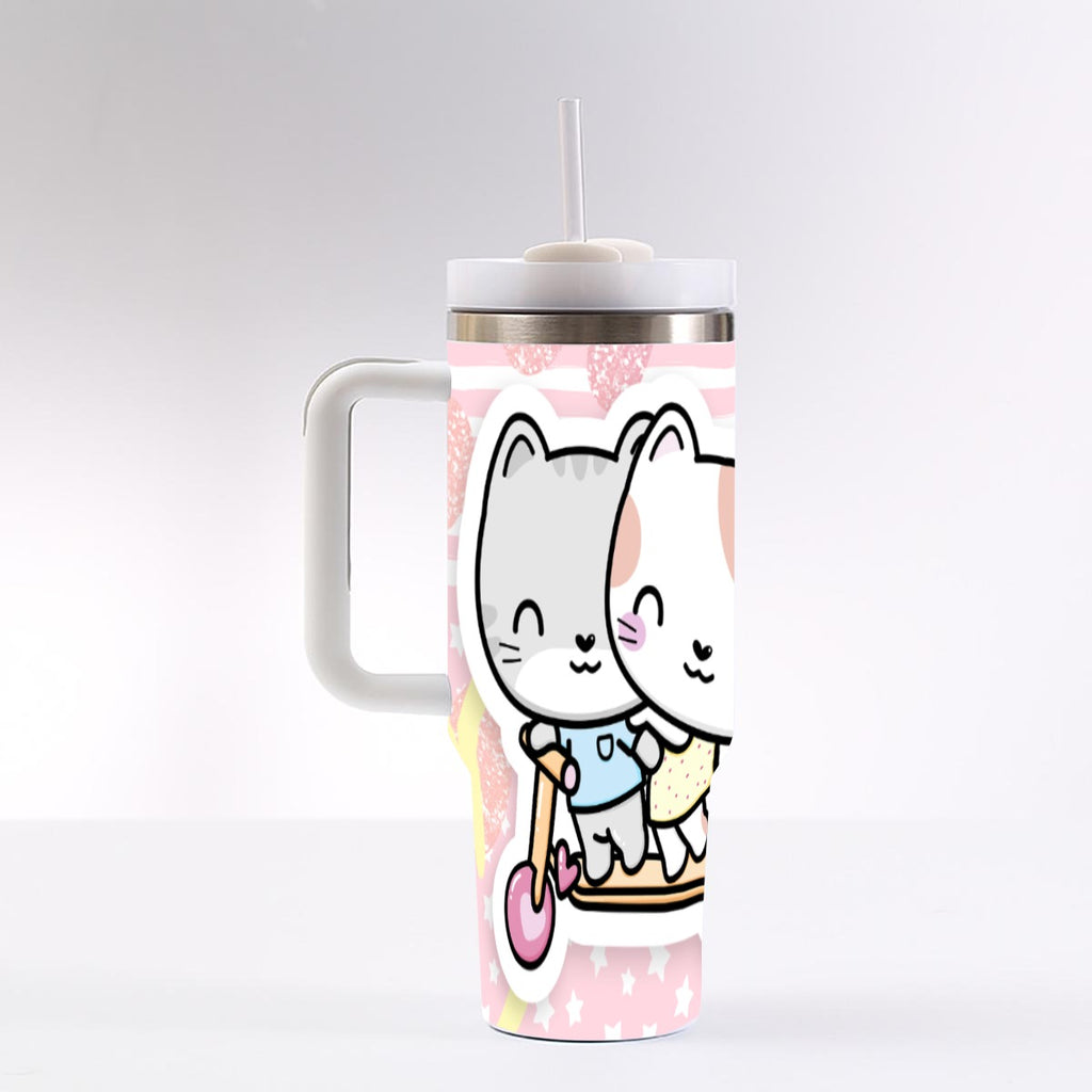 Tumbler -TazaContigo Me Dan Ganas de Vivirlo Todo – Colección San Valentin