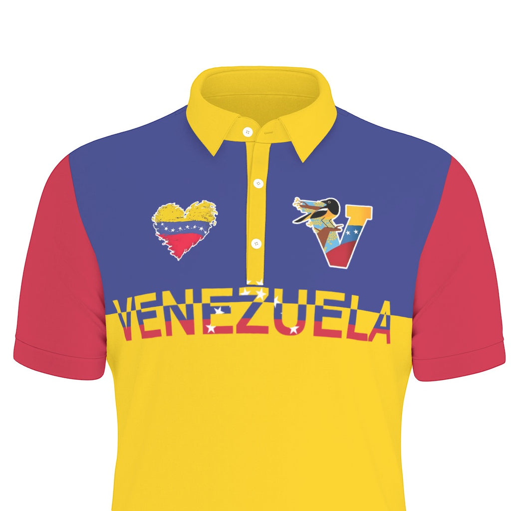 Polo Venezuela Estilo Casual Clasico Atlético