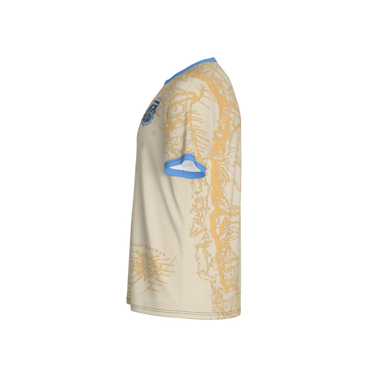 Camiseta Argentina Streetwear Mapa Nacional – Hombre