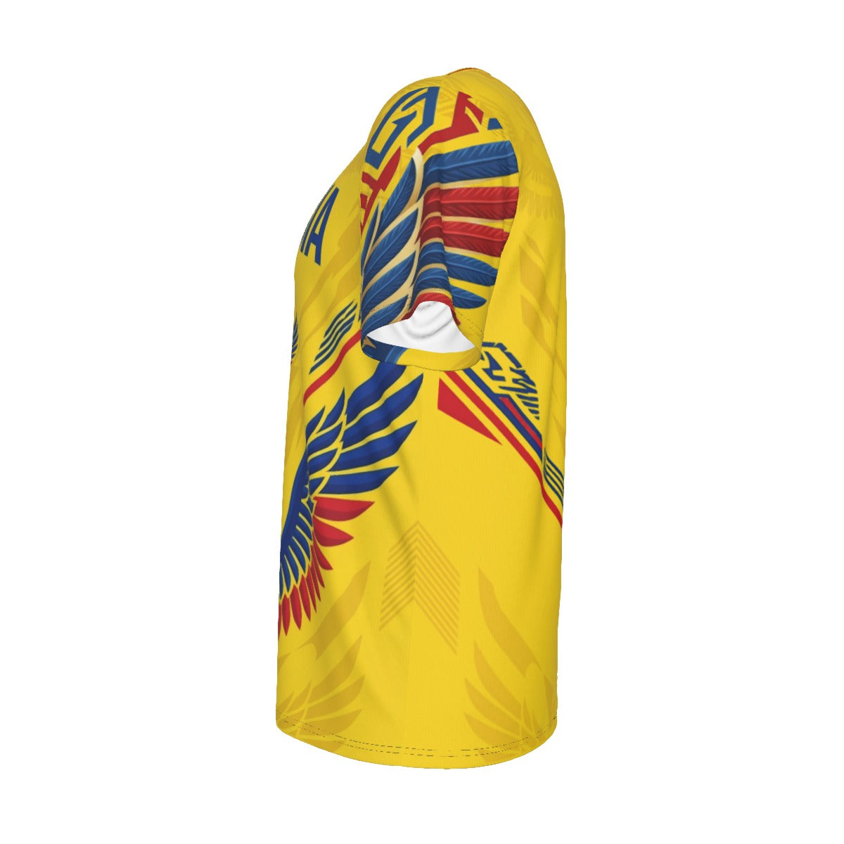 Camiseta Colombia Premium con Diseño de Cóndor Tricolor y Arte Precolombino
