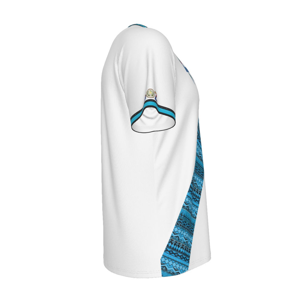 Camiseta Guatemala Franja Maya Azul Orgullo Chapin