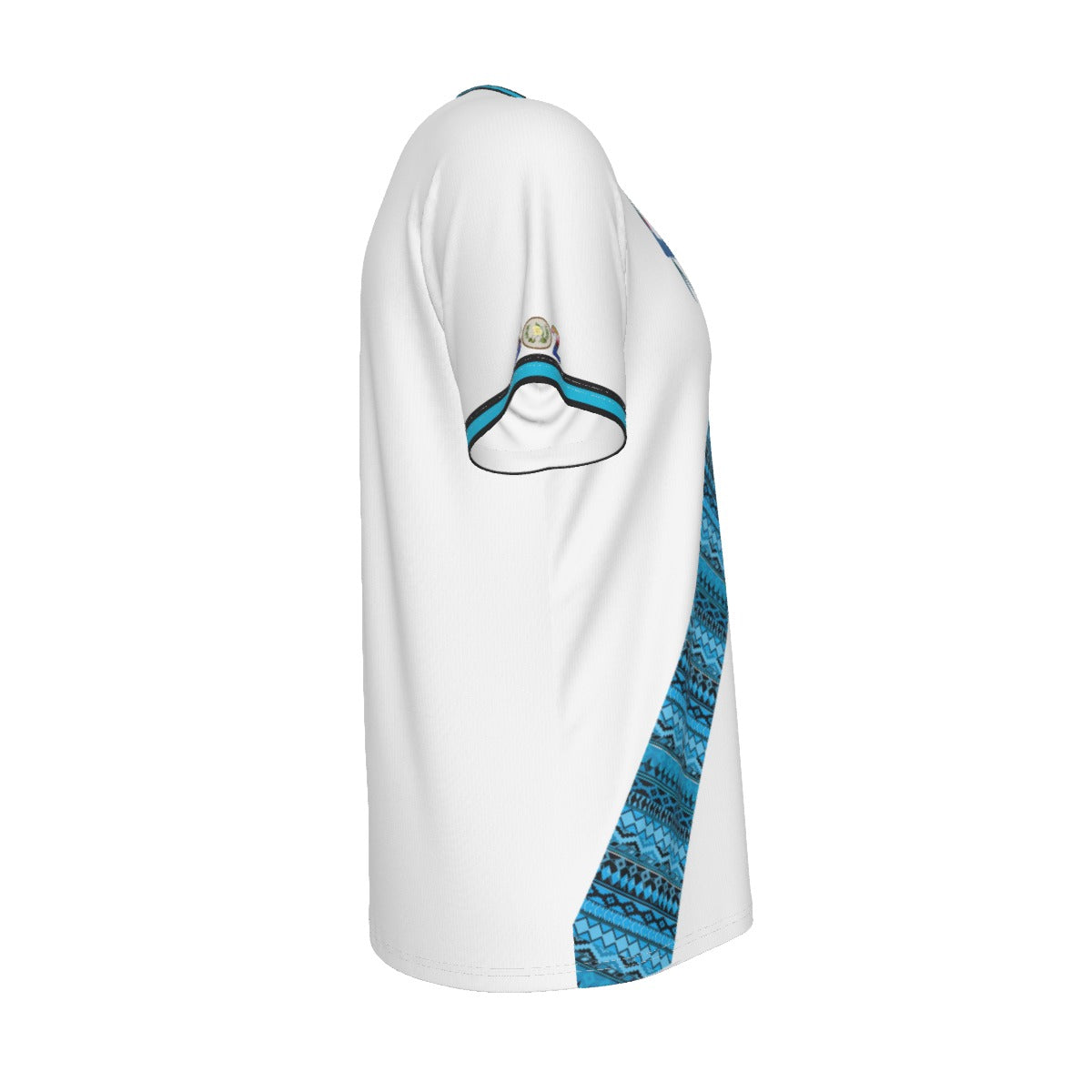 Camiseta Guatemala Franja Maya Azul Orgullo Chapin