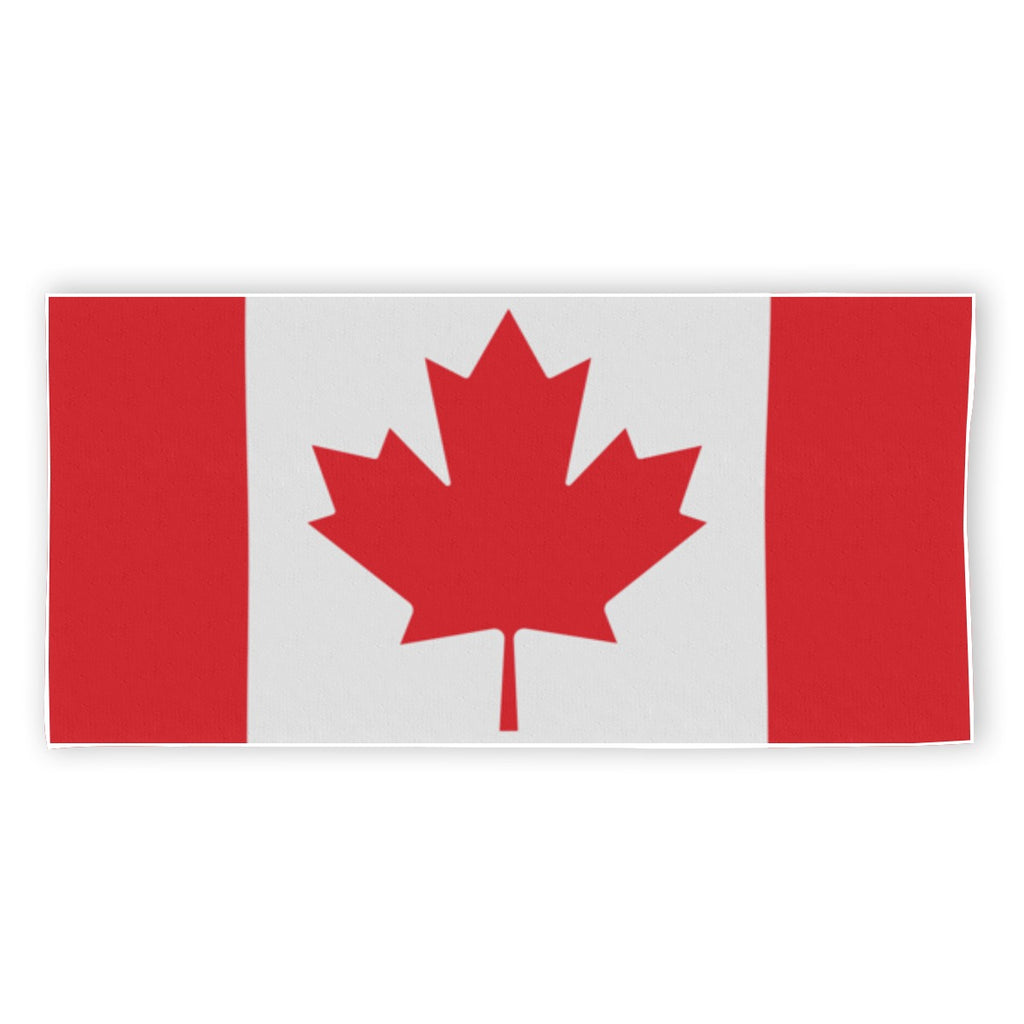 Toalla de Playa Canadá Poliéster Diseño Bandera Canadiense