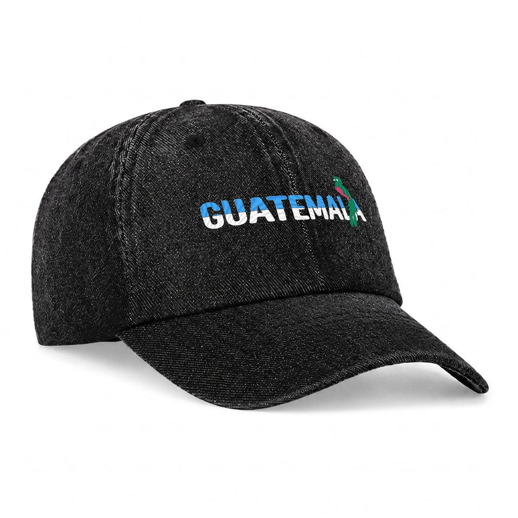 Gorra de Guatemala Bordada Premium Estilo Vintage Casual de Algodón