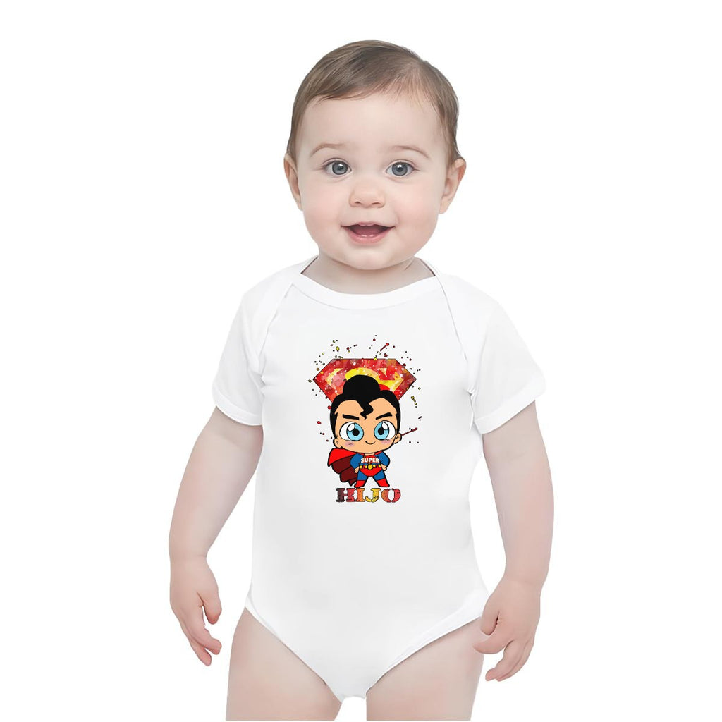 Body para Bebe Superhéroe – Conjunto Familiar a Juego | Body de Algodón para Bebe